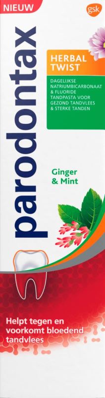 Parodontax Herbal Twist Tandpasta 75ml
