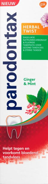 Parodontax Herbal Twist Tandpasta 75ml