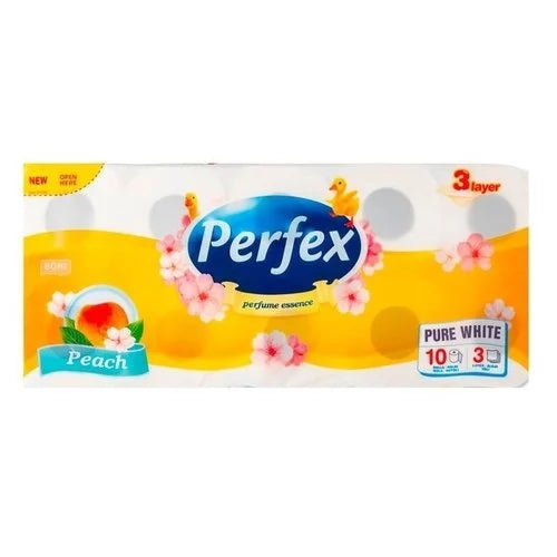 Perfex 3-Laags Toiletpapier Peach, VoordeligInslaan.nl