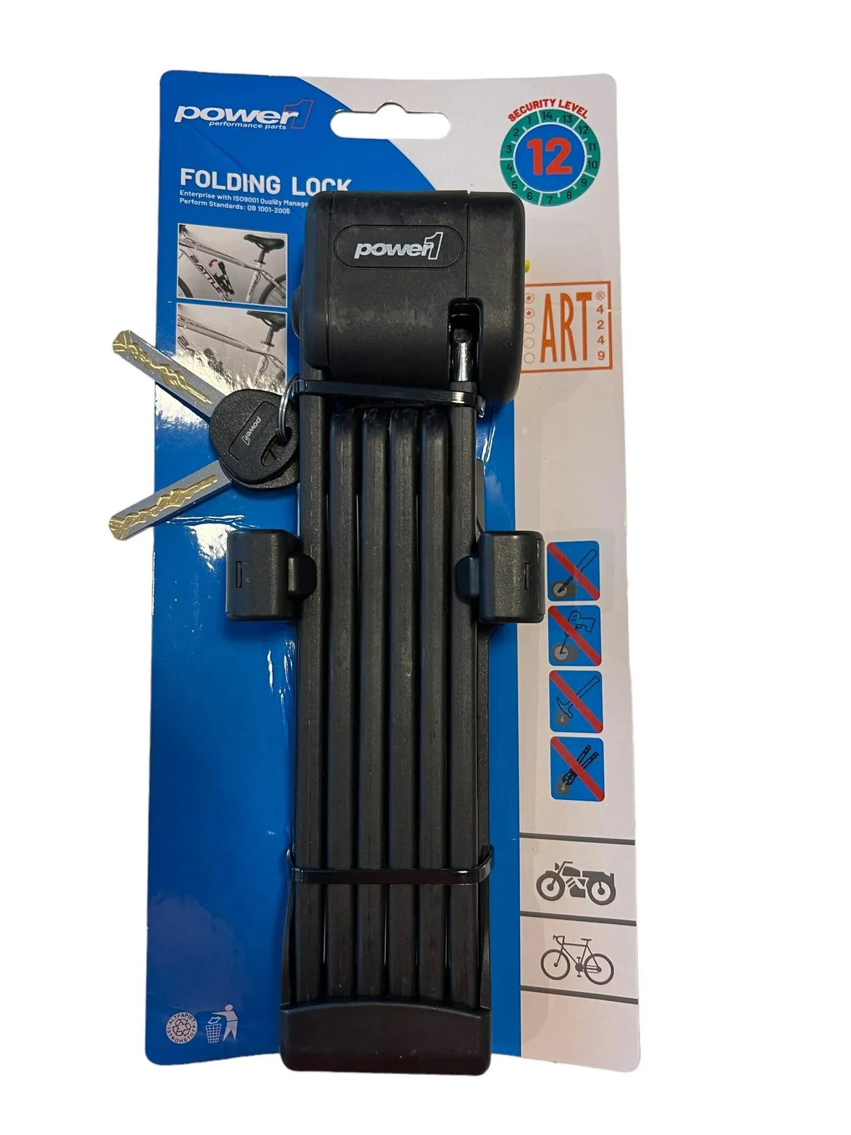 Power1 ART 2-Sterren Vouwslot 95cm