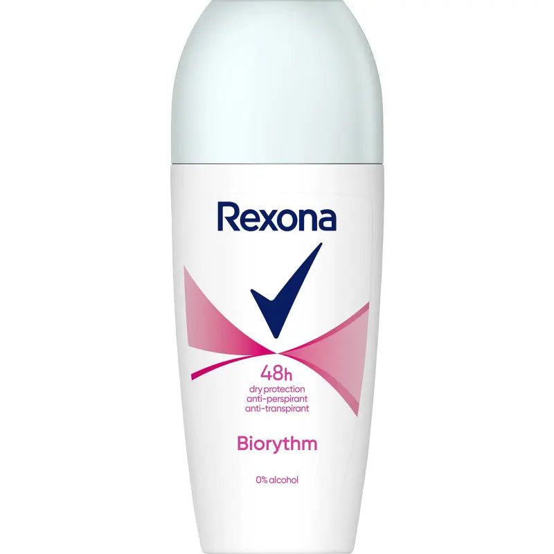6x Rexona Biorythm Dry Protection Deoroller 50ml