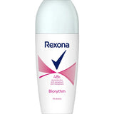 6x Rexona Biorythm Dry Protection Deoroller 50ml