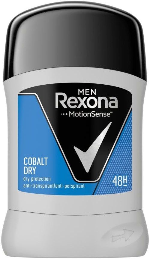 6x Rexona Cobalt Dry Deostick 50ml, VoordeligInslaan.nl