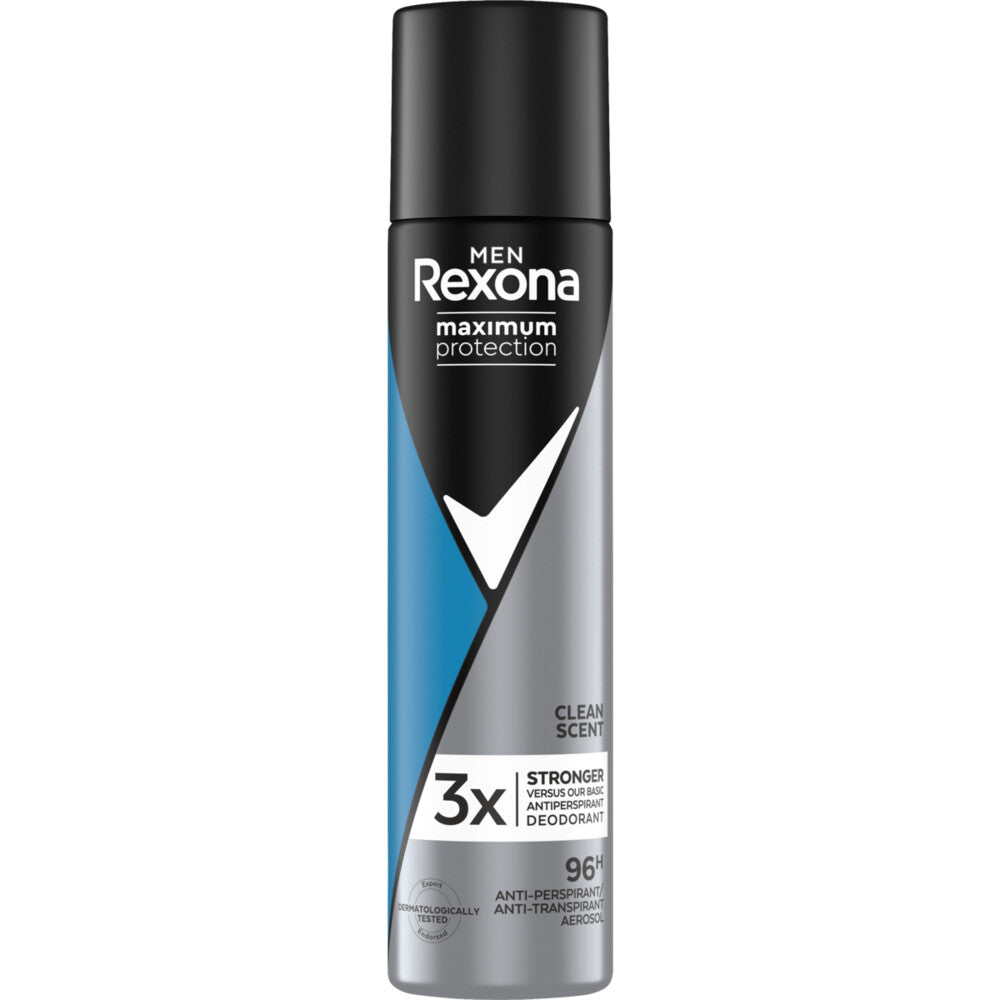 6x Rexona Men Maximum Protection Clean Scent Deospray 100ml