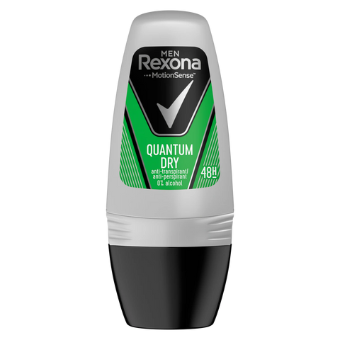 6x Rexona Quantum Dry Deoroller 50ml