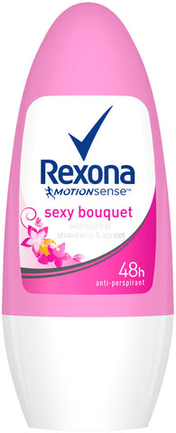 6x Rexona Sexy Bouquet Deoroller 50ml