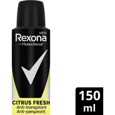 6x Rexona Citrus Fresh Deospray 150ml, VoordeligInslaan.nl