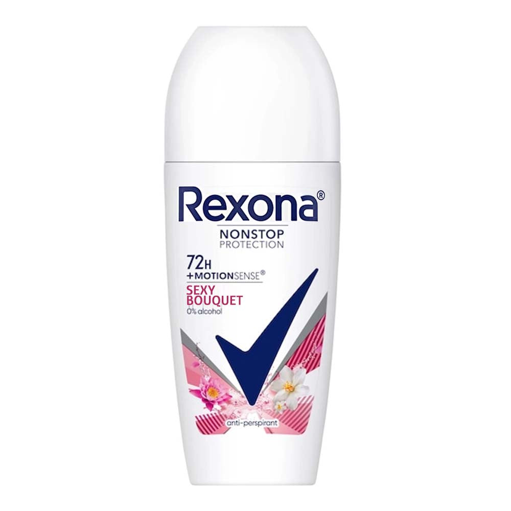 6x Rexona Sexy Bouquet 72H Deoroller 50ml