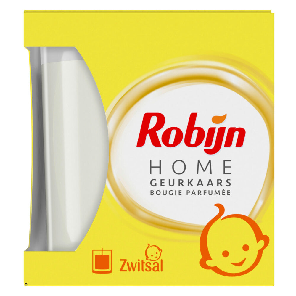 6x Robijn Geurkaars Zwitsal 115gr