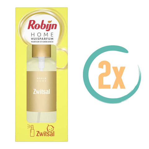 2x Robijn Huisparfum Zwitsal 250ml