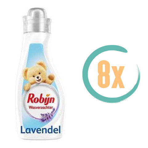 8x Robijn Lavendel Wasverzachter 680ml