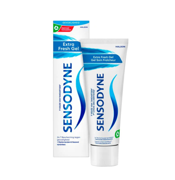 4x Sensodyne Extra Fresh Tandpasta 75ml