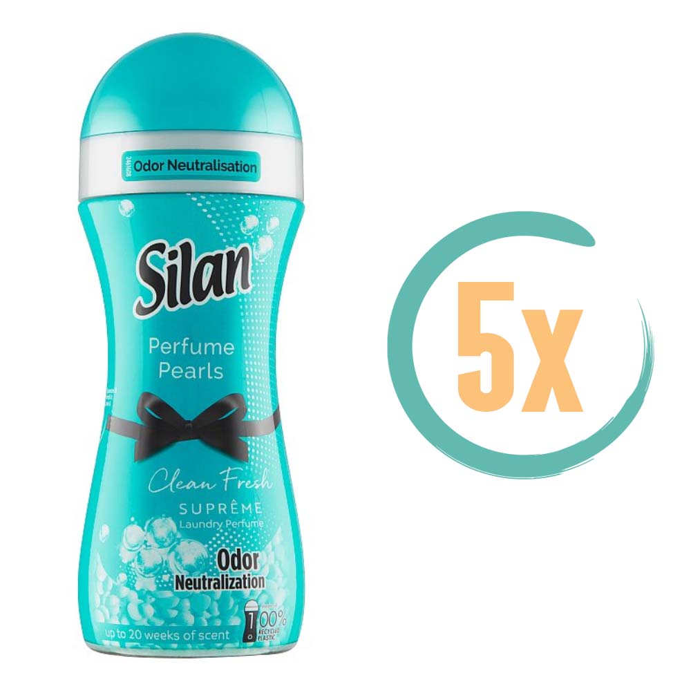 5x Silan Clean Fresh Geurparels 230gr
