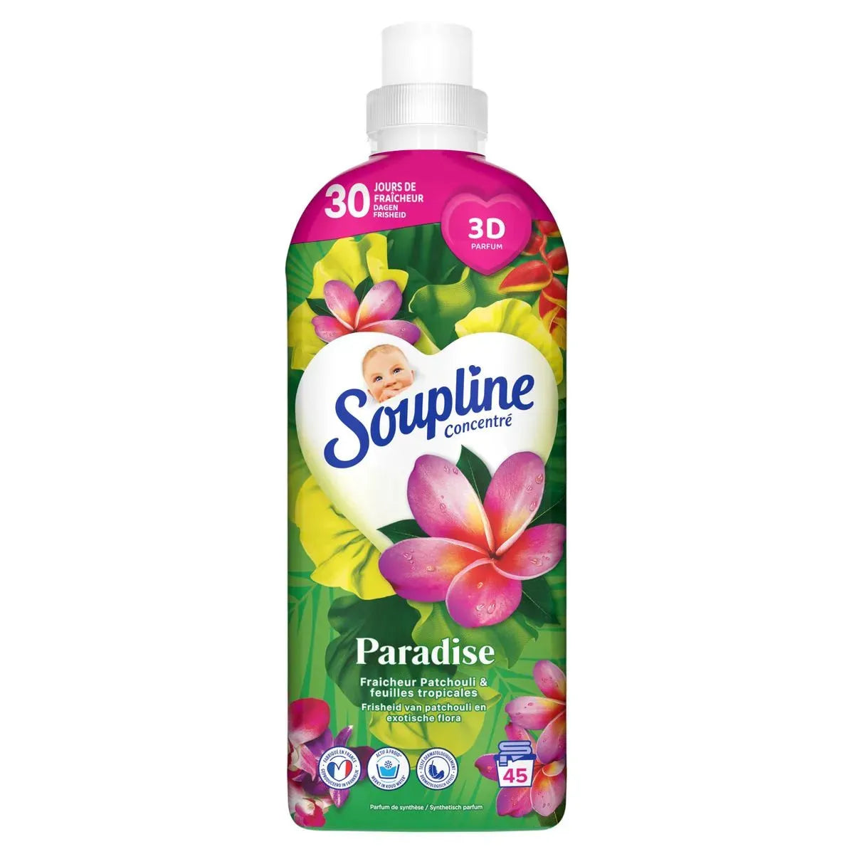Soupline Paradise Geconcentreerde Wasverzachter 45 wasbeurten