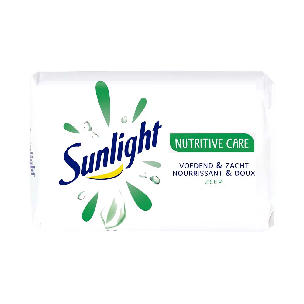 3x Sunlight Nutritive Care Zeep 125gr