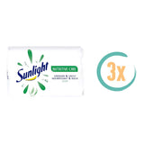 3x Sunlight Nutritive Care Zeep 125gr