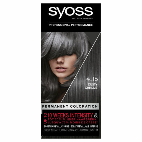 3x Syoss Haarverf 4_15 Dusty Chrome