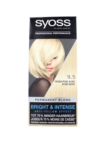 4x Syoss Haarverf 9_5 Frozen Pearl Blond