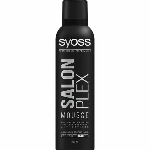 6x Syoss Salonplex Haarmousse 250ml