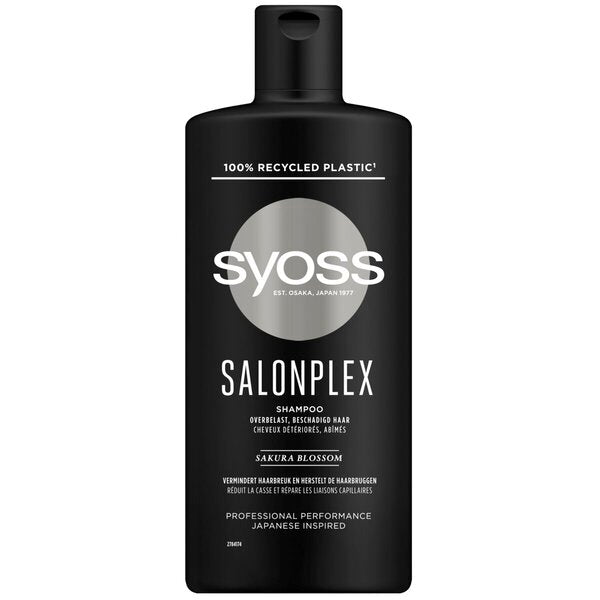 6x Syoss Salonplex Shampoo 440ml, VoordeligInslaan.nl