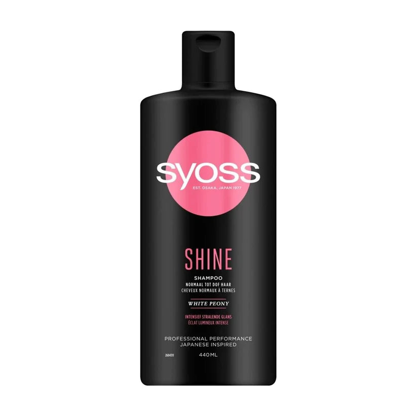 6x Syoss Shine Shampoo 440ml