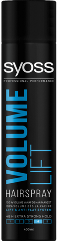 6x Syoss Volume Lift Haarspray 400ml