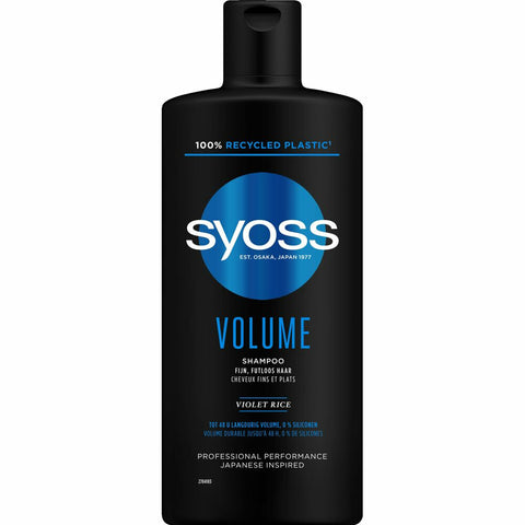 6x Syoss Volume Shampoo 440ml