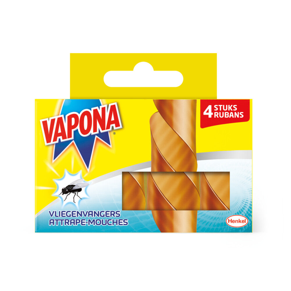 Vapona Vliegenvangers 4strips