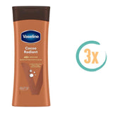 3x Vaseline Cocoa Bodylotion 400ml