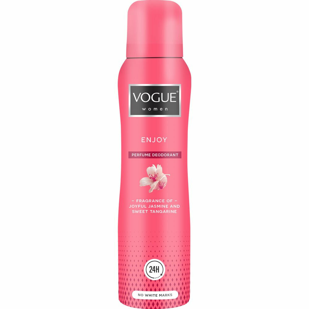 6x Vogue Enjoy Deospray 150ml, VoordeligInslaan.nl