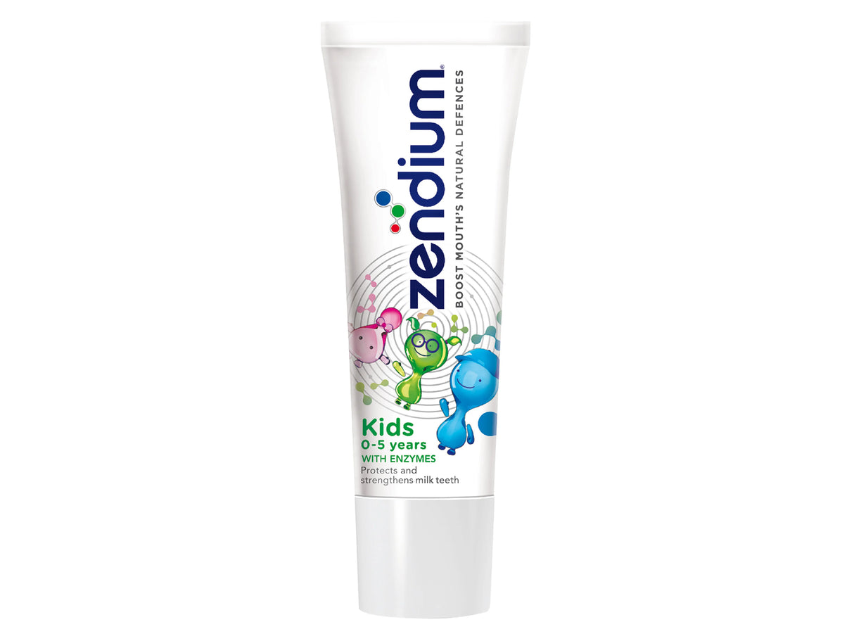 6x Zendium Tandpasta Kids 0-5 jaar, VoordeligInslaan.nl