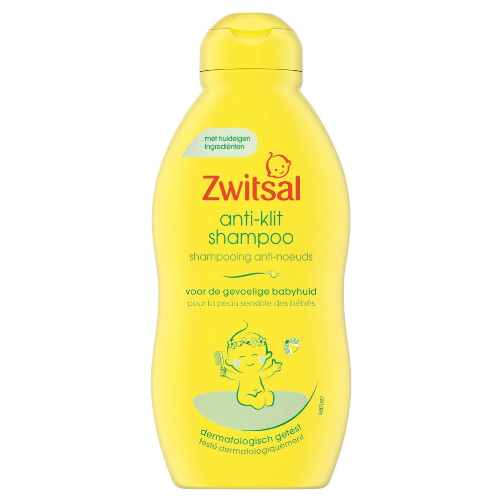 6x Zwitsal Anti Klit Shampoo 200ml, VoordeligInslaan.nl