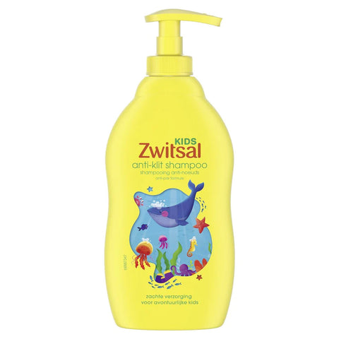 6x Zwitsal Kids Anti Klit Shampoo 400ml