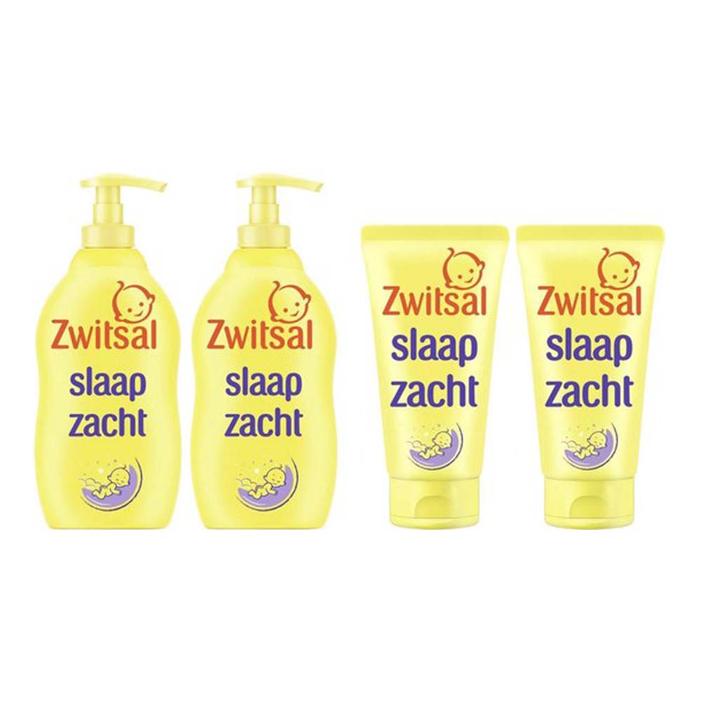 Zwitsal Slaap Zacht Voordeelpakket 4-Delig
