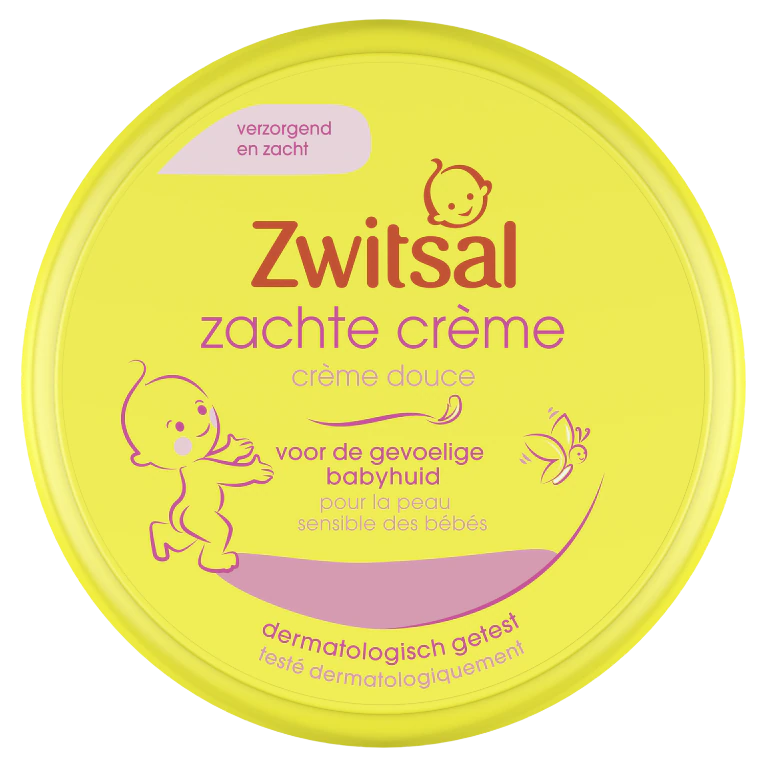 3x Zwitsal Zachte Crème 200ml, VoordeligInslaan.nl