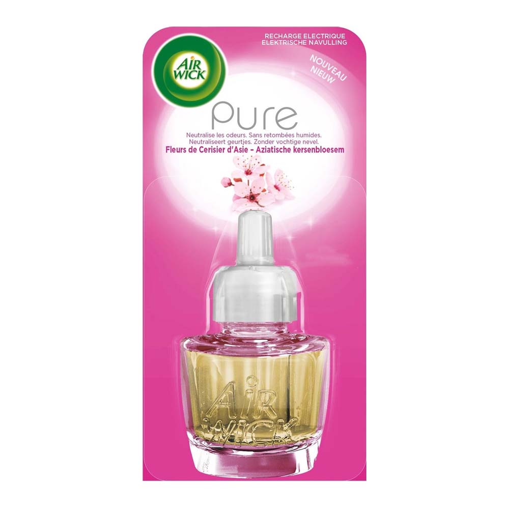 Airwick Elektrische Luchtverfrisser Navulling Aziatische Kersenbloesem 19ml