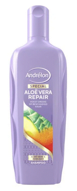6x Andrelon Aloë Vera Repair Shampoo 300ml, VoordeligInslaan.nl