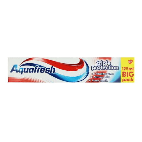 6x Aquafresh Triple Protection XL Tandpasta 125ml