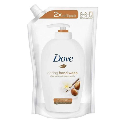 10x Dove Sheabutter & Vanilla Handzeep Navulling 500ml