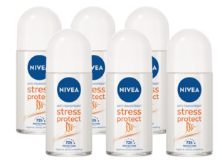 6x Nivea Stress Protect Deoroller 50ml, VoordeligInslaan.nl
