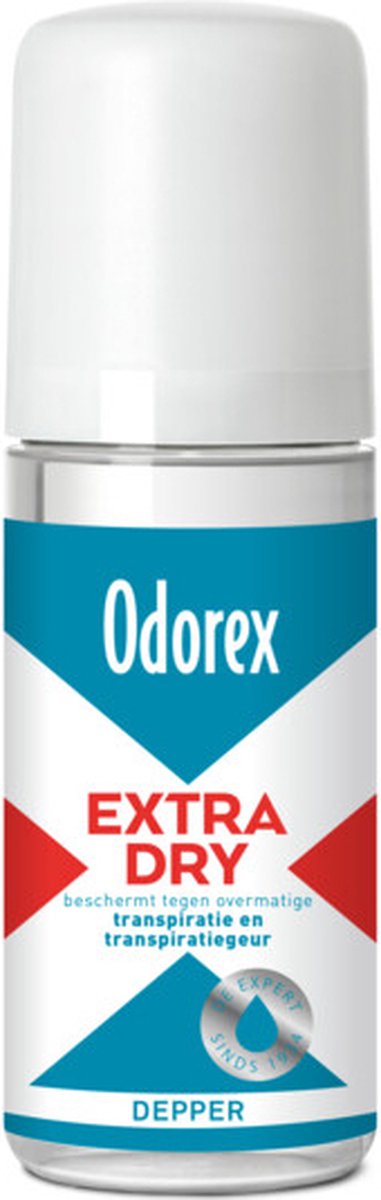 6x Odorex Extra Dry Depper 50ml, VoordeligInslaan.nl