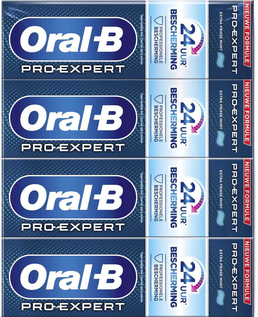 4x Oral-B Pro-Expert Professionele Bescherming Tandpasta 75ml