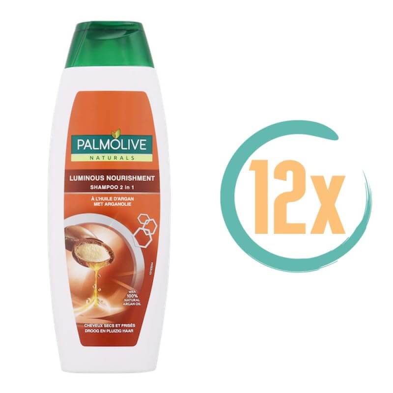 12x Palmolive Shampoo met Arganolie 350ml