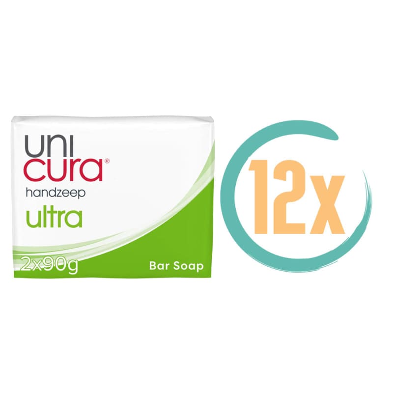 12x Unicura Zeepstuk Ultra 180gr