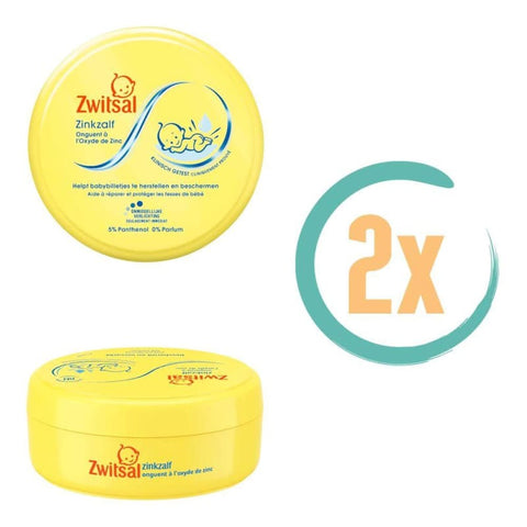 2x Zwitsal Zinkzalf 150ml - Baby en peuter