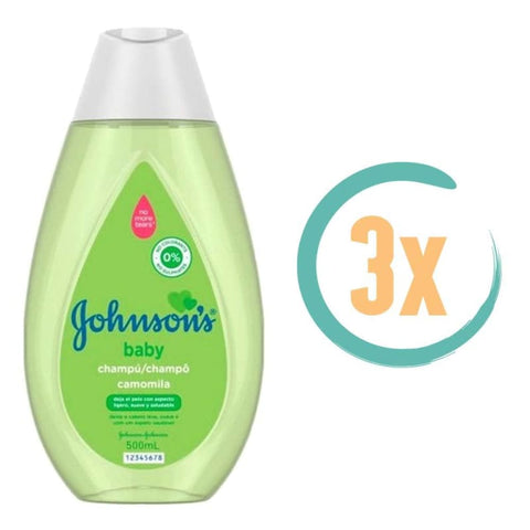 3x Johnson Baby Shampoo Kamille 300ml