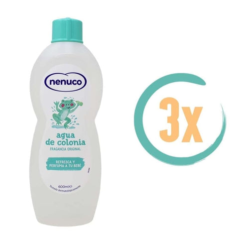 3x Nenuco Cologne 600ml - Huidverzorging