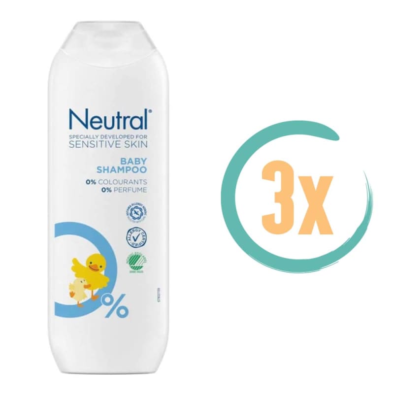3x Neutral Baby Shampoo 250ml