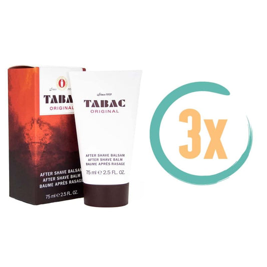 3x Tabac Original Aftershave Balsem 75ml
