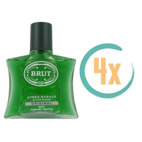 4x Brut Original Aftershave 100ml - Aftershaves